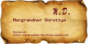 Margrandner Dorottya névjegykártya